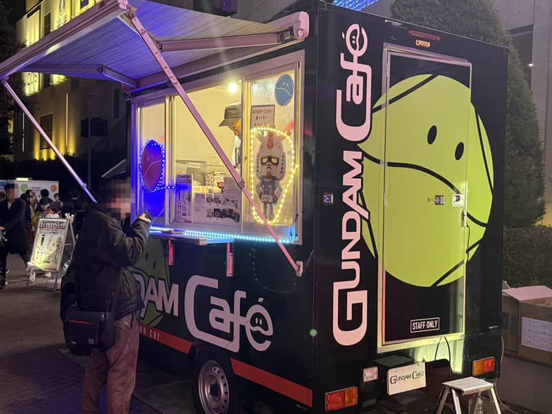 お台場ダイバーシティ東京プラザのガンダムカフェ